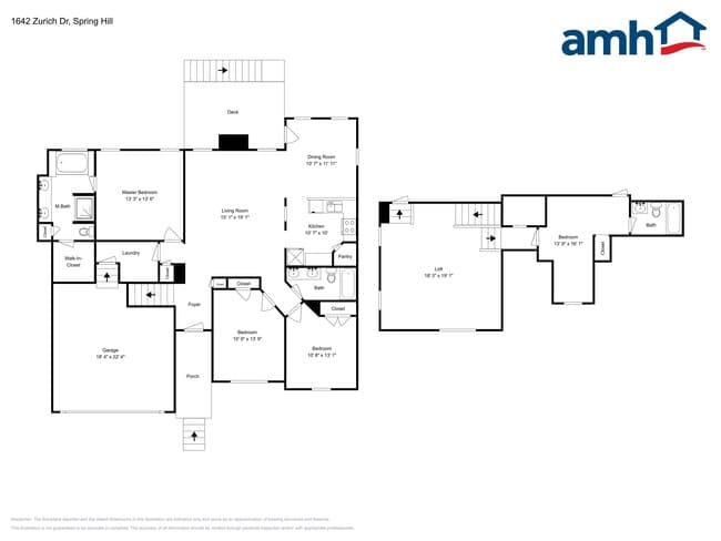 1642 Zurich Dr in Spring Hill, TN - Foto de edificio - Building Photo