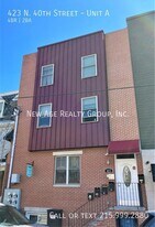 423 N 40th St, Unit Unit A in Philadelphia, PA - Building Photo