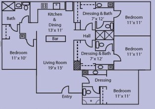 Shasta Point Retirement Community in Davis, CA - Building Photo - Floor Plan