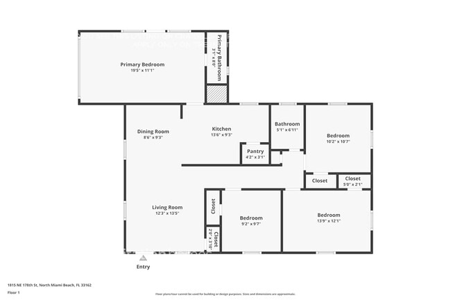 1815 NE 178th St in North Miami Beach, FL - Building Photo - Building Photo