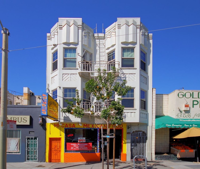 178-180 Church St in San Francisco, CA - Foto de edificio