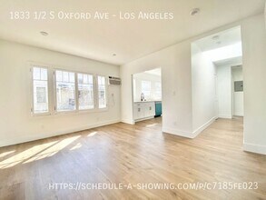 1833 1/2 S Oxford Ave in Los Angeles, CA - Foto de edificio - Building Photo