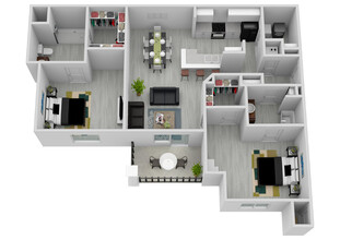 Arbours at Lafayette in Lafayette, LA - Building Photo - Floor Plan