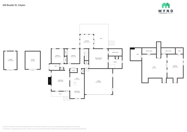 209 Boulder Dr in Clayton, NC - Foto de edificio - Building Photo