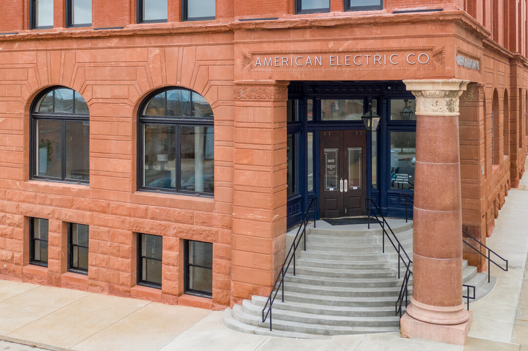 American Electric Lofts in St. Joseph, MO - Foto de edificio