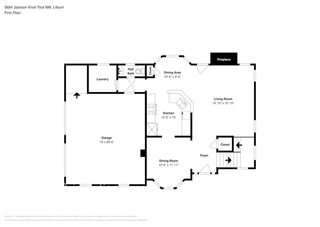 5684 Jackson Knoll Trace NW in Lilburn, GA - Foto de edificio - Building Photo