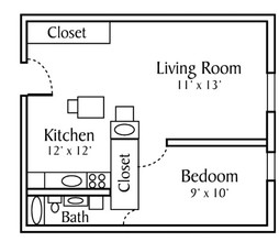 Centennial Plaza in St. Louis, MO - Foto de edificio - Floor Plan