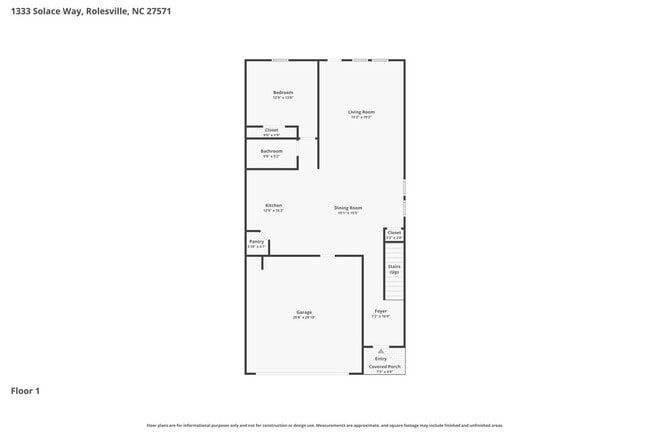 1333 Solace Wy, Unit 332 in Rolesville, NC - Foto de edificio - Building Photo