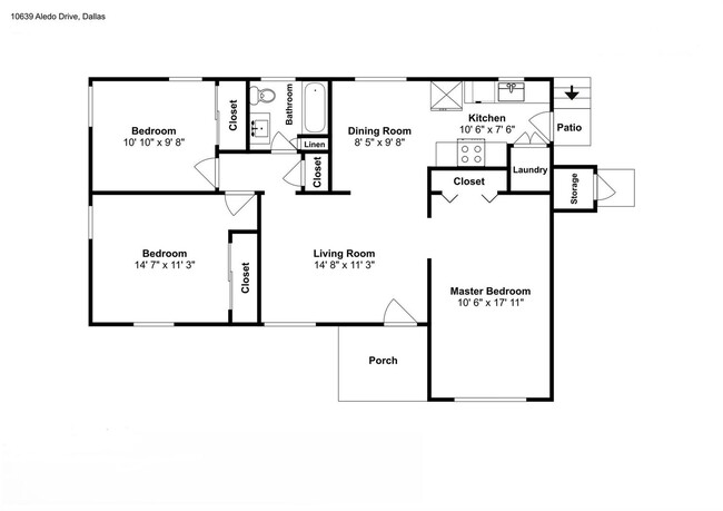 10639 Aledo Dr in Dallas, TX - Building Photo - Building Photo