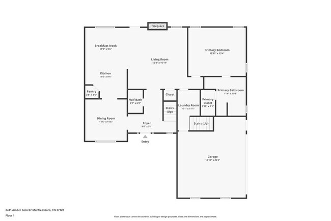 2411 Amber Glen Dr in Murfreesboro, TN - Foto de edificio - Building Photo