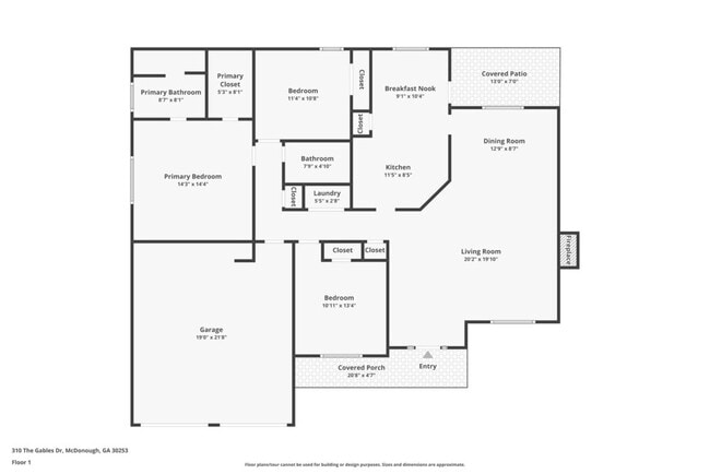 310 The Gables Dr in Mcdonough, GA - Foto de edificio - Building Photo