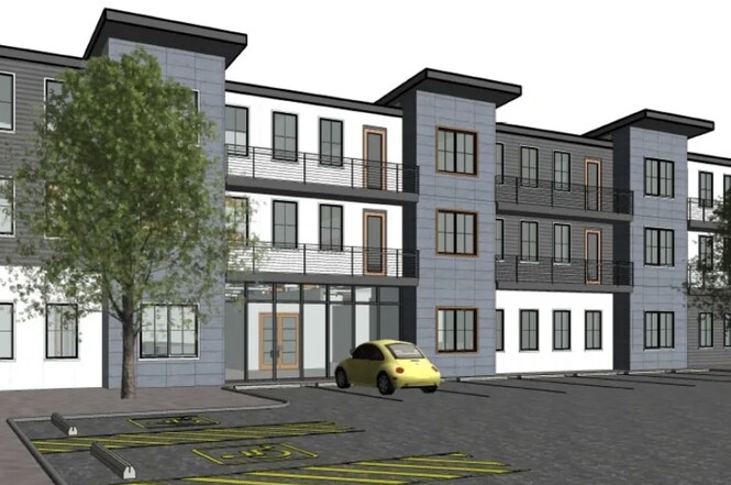 Founders Square Senior Housing in Indianapolis, IN - Building Photo