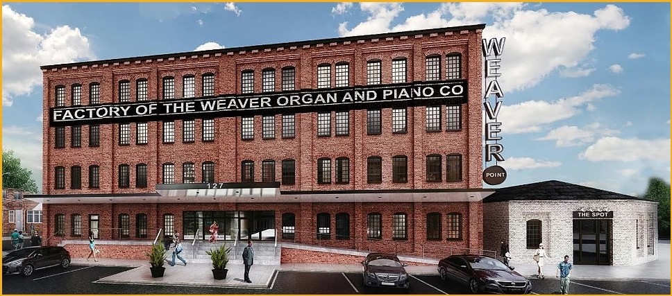 Weaver Point Lofts in York, PA - Foto de edificio