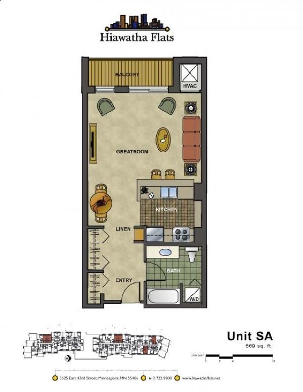Hiawatha Flats Apartments in Minneapolis, MN