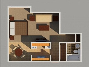 South View Apartments in Fargo, ND - Foto de edificio - Floor Plan