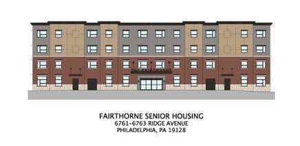 The Fairthorne Senior Housing in Philadelphia, PA - Foto de edificio - Building Photo