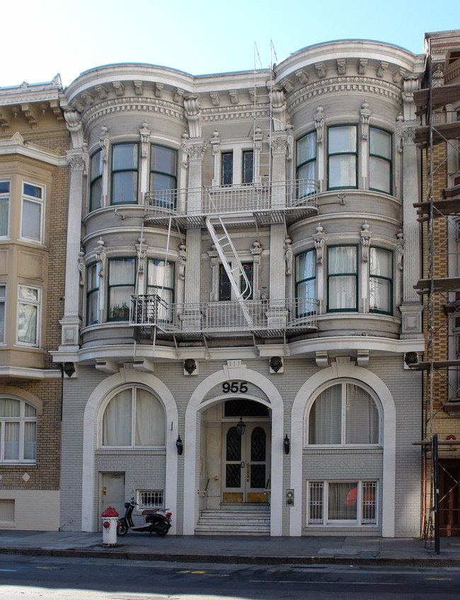 955 Pine St in San Francisco, CA - Foto de edificio - Building Photo