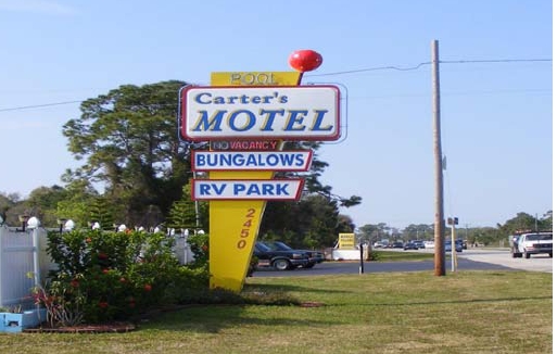 Carter's Motel in Edgewater, FL - Building Photo