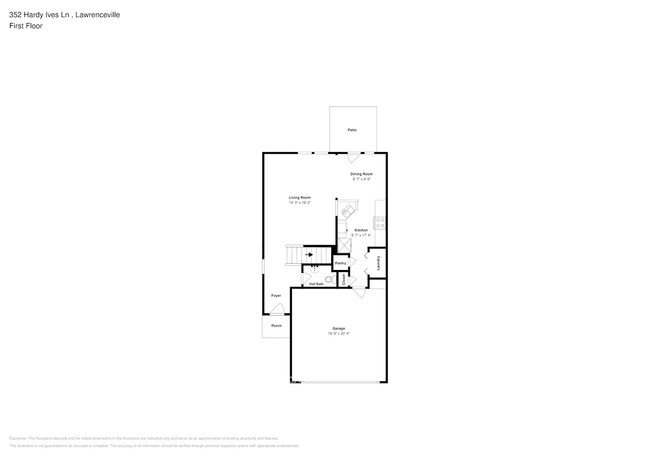 352 Hardy Ives Ln in Lawrenceville, GA - Foto de edificio - Building Photo