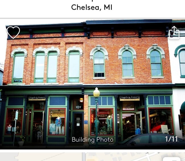 107 S Main St, Unit Chelsea Lofts unit 100 in Chelsea, MI - Foto de edificio - Building Photo