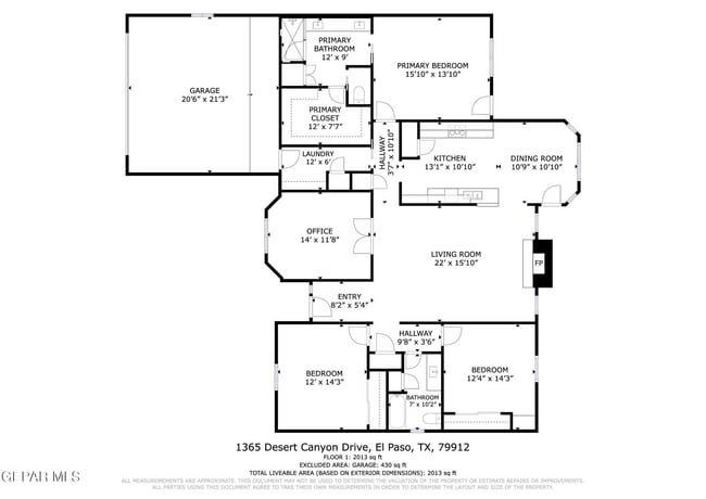 1365 Desert Canyon Dr in El Paso, TX - Building Photo - Building Photo