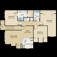 3BR/2BA - 1 to 3 Beds from $1025 to $2298 - Knightsbridge at Stoneybrook Apartments in Orlando, Florida