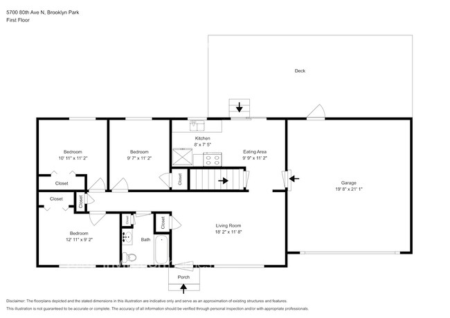 5700 80th Ave N in Minneapolis, MN - Foto de edificio - Building Photo