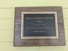 Clothier House in Santa Ana, CA - Building Photo - Other