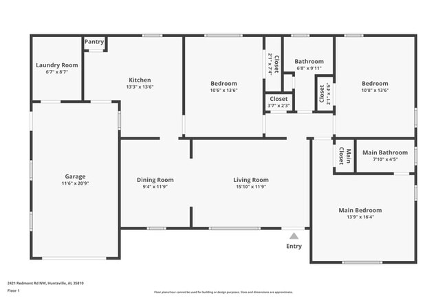 2421 Redmont Rd NW in Huntsville, AL - Building Photo - Building Photo