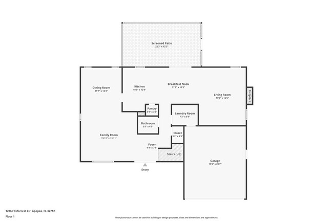1236 Foxforrest Cir in Apopka, FL - Building Photo - Building Photo