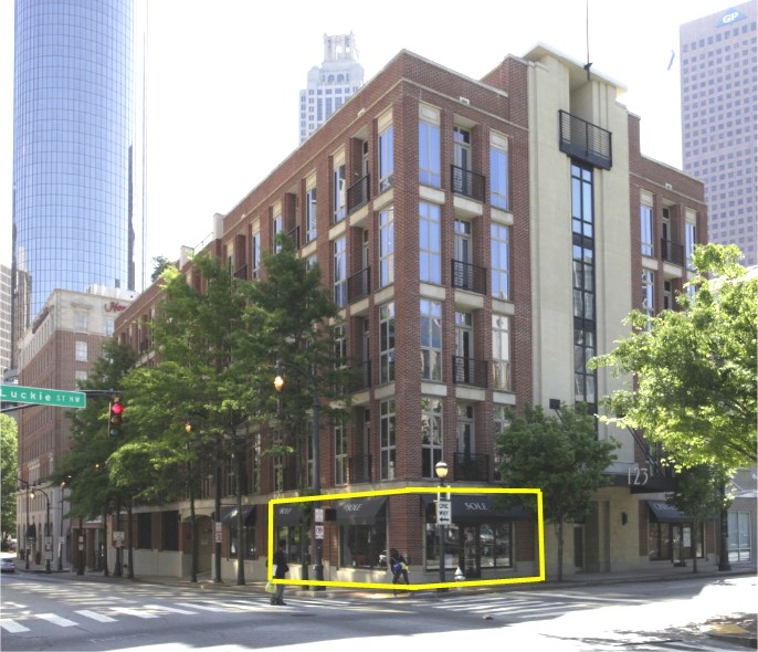 123 Luckie St in Atlanta, GA - Building Photo