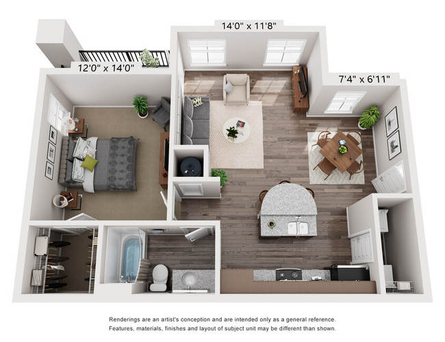 35 West in Moore, OK - Foto de edificio - Floor Plan