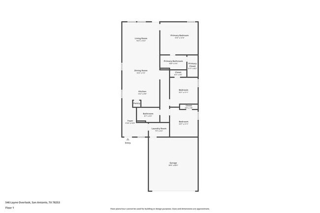 546 Layne Overlook in San Antonio, TX - Foto de edificio - Building Photo