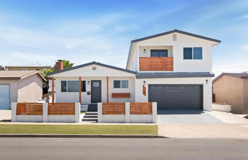 3781 Ashford St in San Diego, CA - Foto de edificio