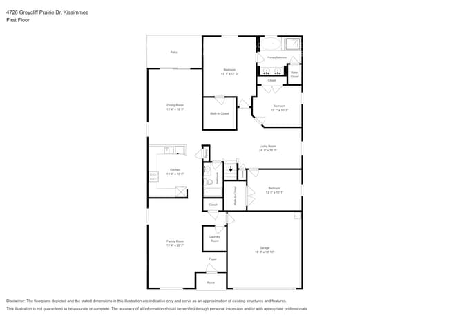 4726 Greycliff Prairie Dr in Kissimmee, FL - Foto de edificio - Building Photo