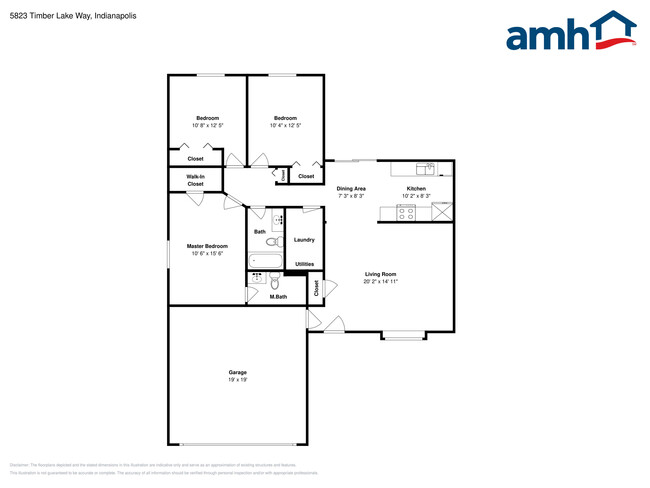 5823 Timber Lake Way in Indianapolis, IN - Building Photo - Building Photo