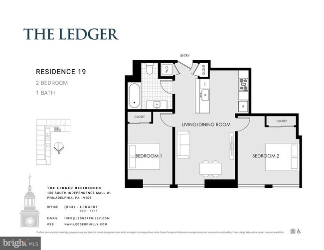 property at 150 S Independence Mall W