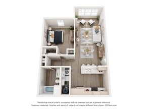 Blue Sky Landing in College Park, GA - Building Photo - Floor Plan