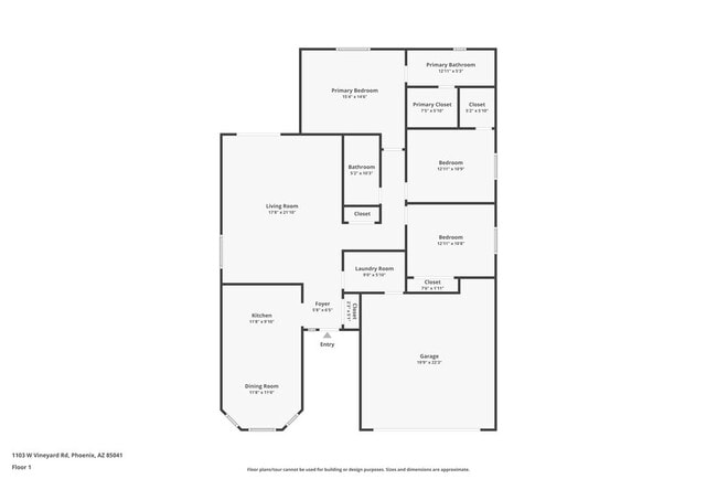 1103 W Vineyard Rd in Phoenix, AZ - Building Photo - Building Photo