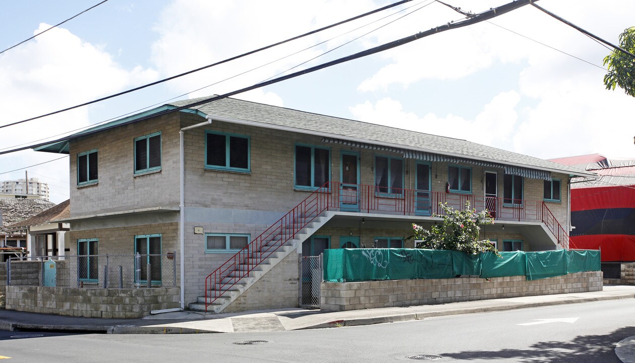 1225 Rycroft St in Honolulu, HI - Foto de edificio