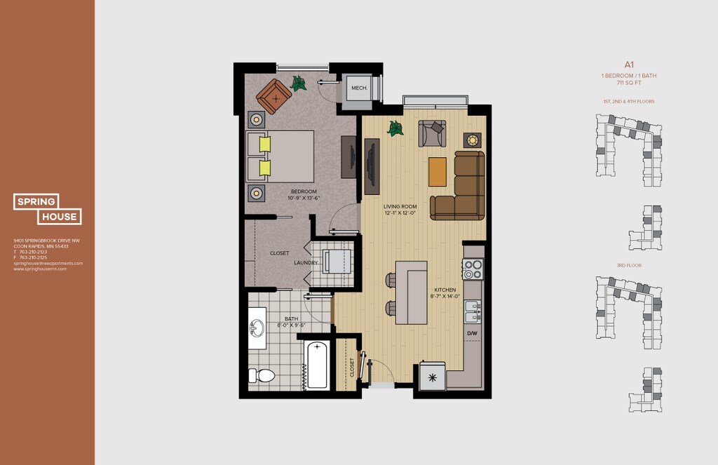 Spring House Apartments in Coon Rapids, MN