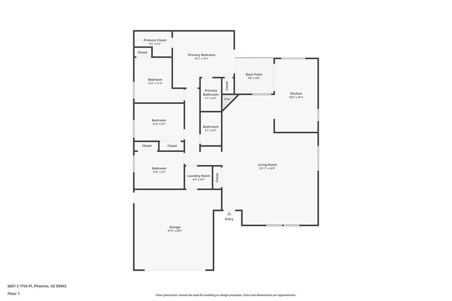 6601 S 17th Pl in Phoenix, AZ - Building Photo - Building Photo