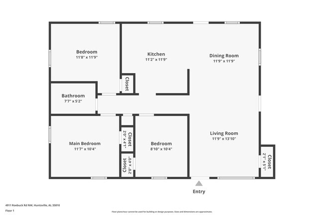 4911 Roebuck Rd NW in Huntsville, AL - Building Photo - Building Photo