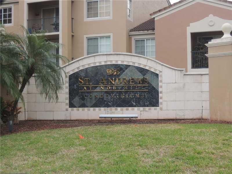 7930 N Nob Hill Rd, Unit 104 in Tamarac, FL - Foto de edificio