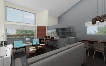 888 Hilgard in Los Angeles, CA - Foto de edificio - Interior Photo