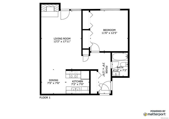 1233 Ogden St-Unit -105.1343609 in Denver, CO - Building Photo - Building Photo