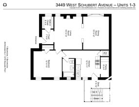 3445 W Schubert Ave, Unit 1 in Chicago, IL - Building Photo - Building Photo