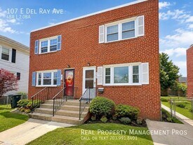 107 E Del Ray Ave in Alexandria, VA - Building Photo
