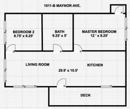 1011 Maynor Ave, Unit B in Nashville, TN - Foto de edificio - Building Photo