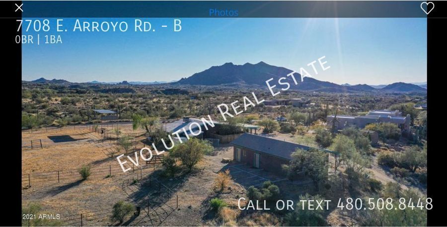 7708 E Arroyo Rd-Unit -B in Cave Creek, AZ - Foto de edificio